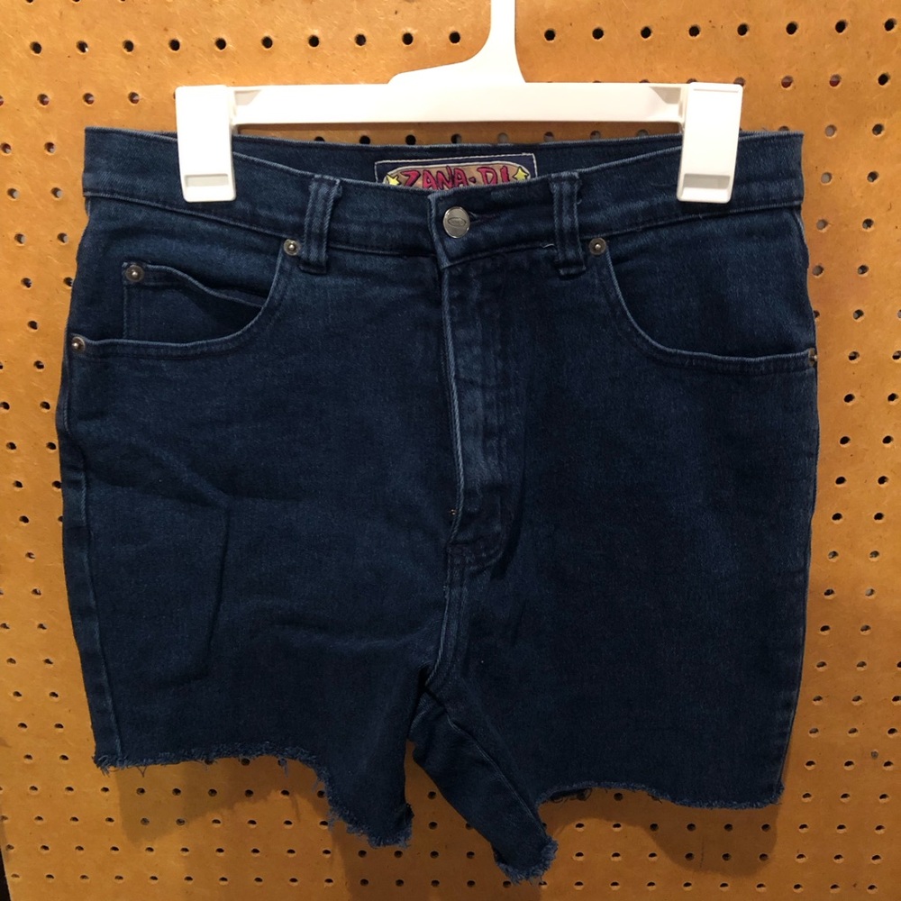 Zana Di Vintage Dark Blue Jean Shorts